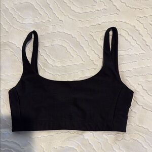 Outdoor Voices Black Cropped Tank